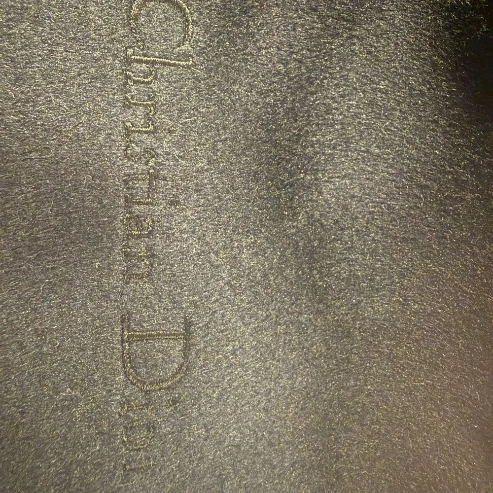 Christian Dior Black Silk Scarf/Wrap